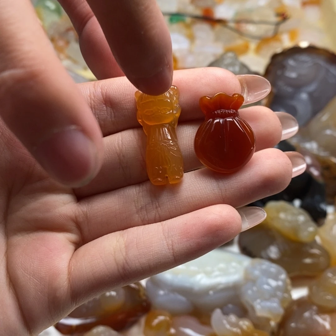 玛瑙/玉髓未镶嵌颈饰