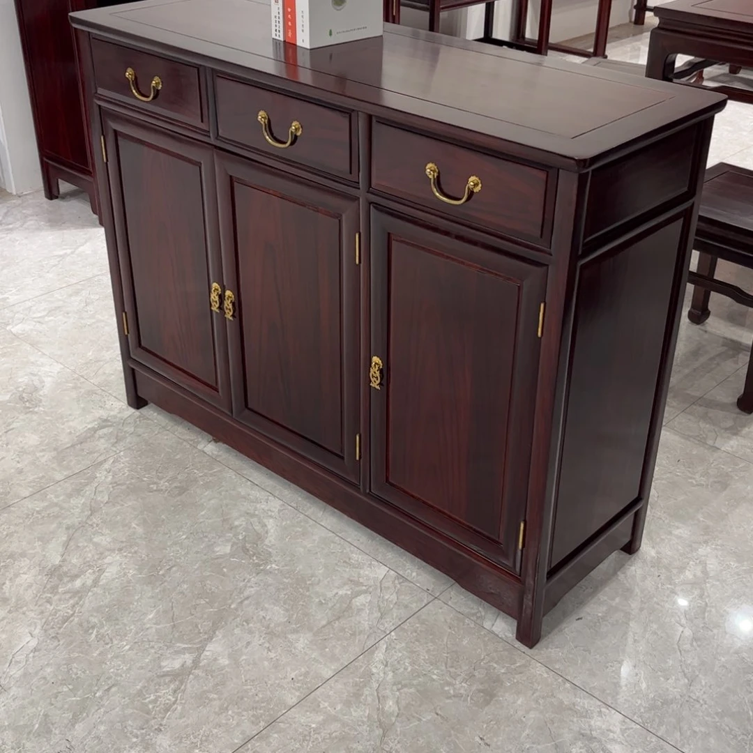 黑酸枝木类家具餐边柜