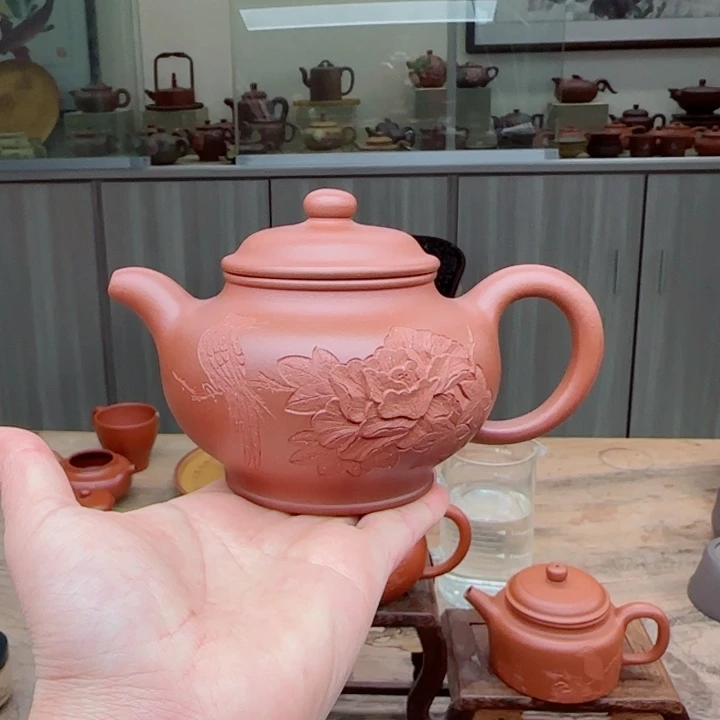 紫砂茶壶老清水240 c C夫妻微瑕
