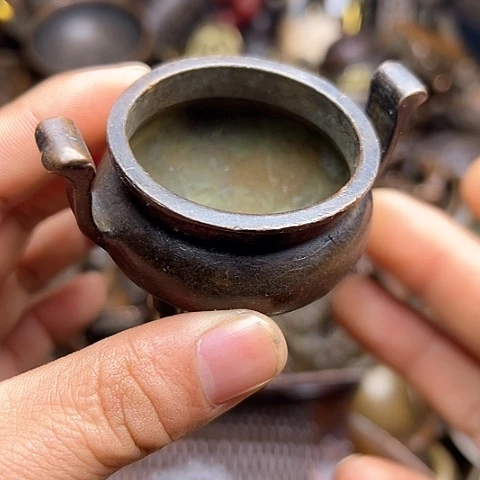 铜制文玩把玩物件