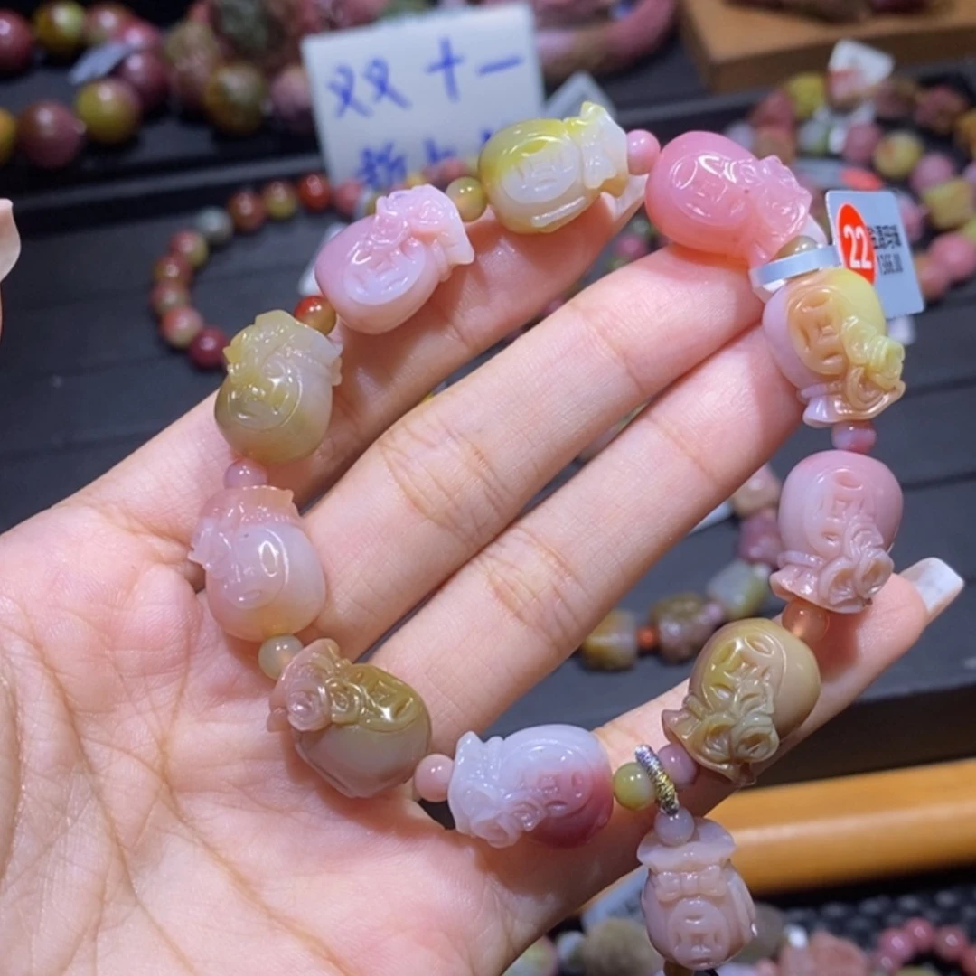 【闪购商品】未镶嵌手链玛瑙/玉髓盐源玛瑙