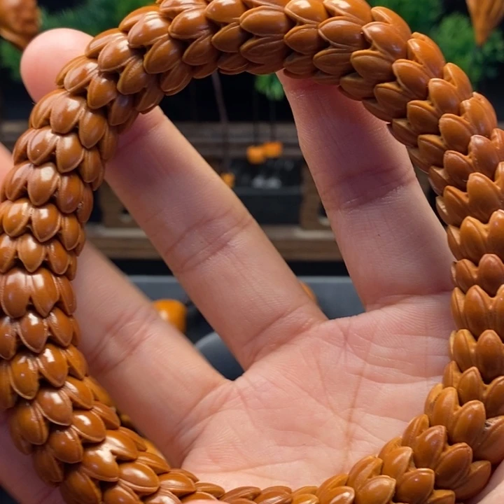 手串/手链橄榄核九转莲花