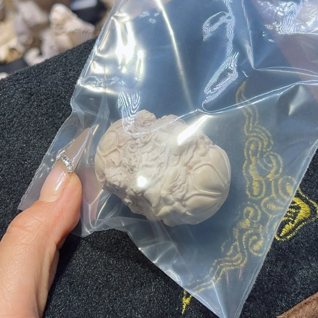 鹿骨把件鹿骨鹿角