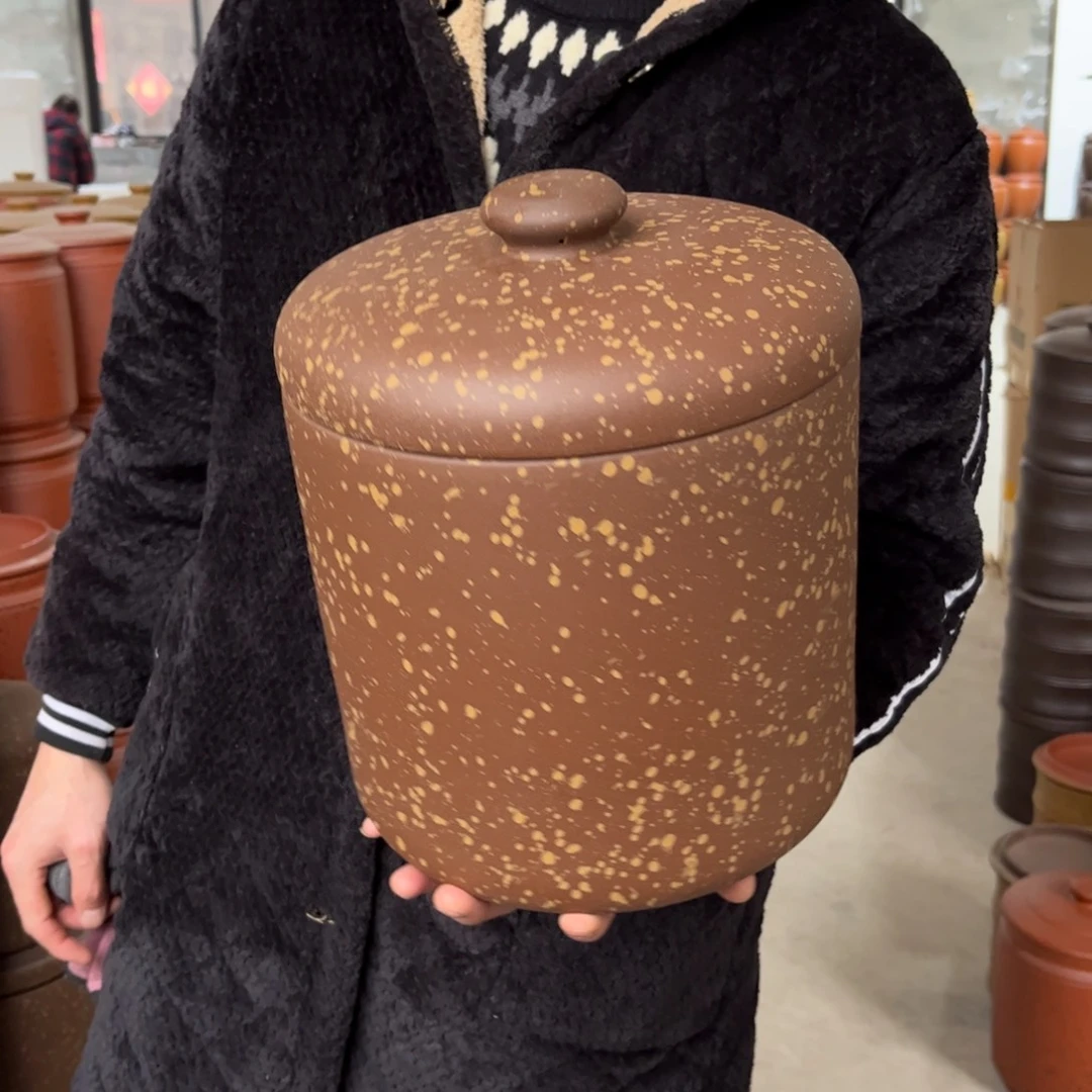 紫砂茶叶罐8 饼茶叶罐