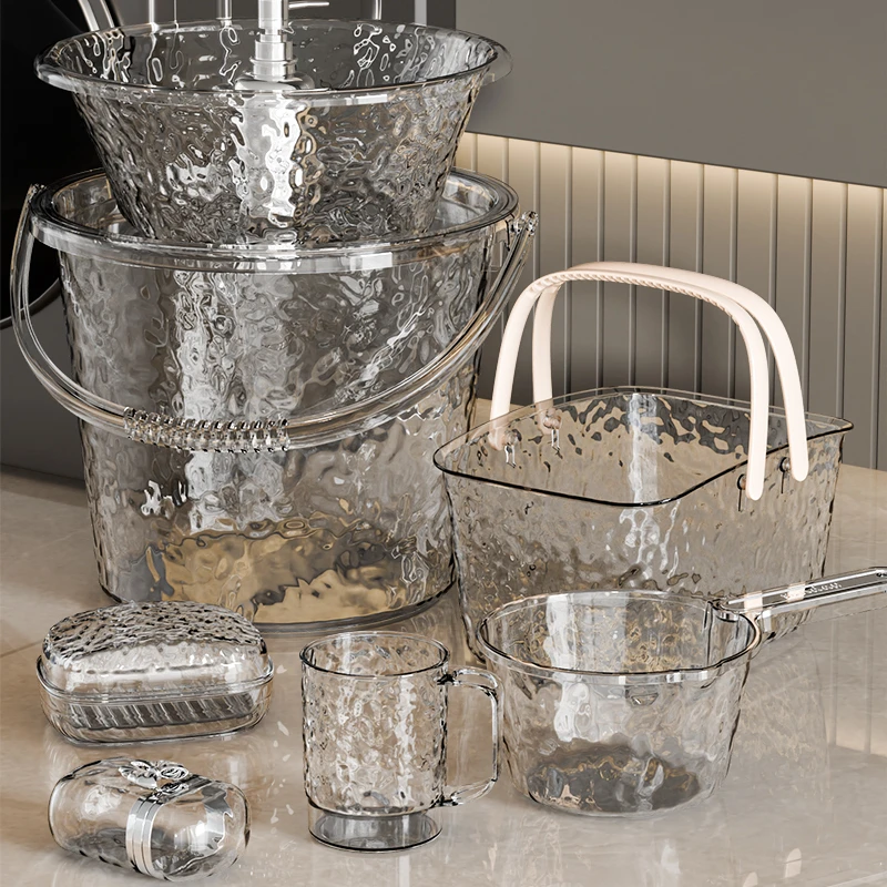 大学生宿舍洗漱套装水桶脸盆漱口牙刷杯高中生寝室住校洗澡洗衣桶