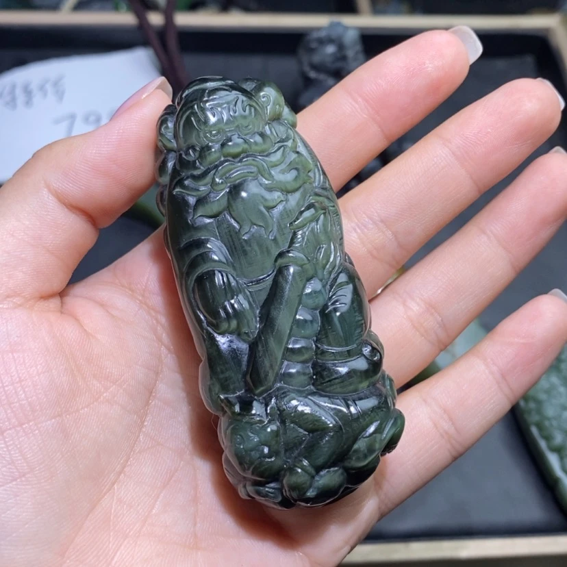 【闪购商品】和田玉未镶嵌把件4****@