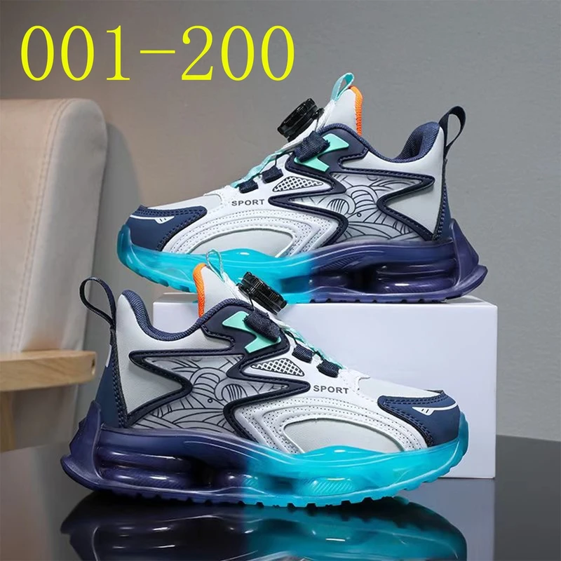 001-200双网男童女童运动鞋春夏款跑步篮球鞋