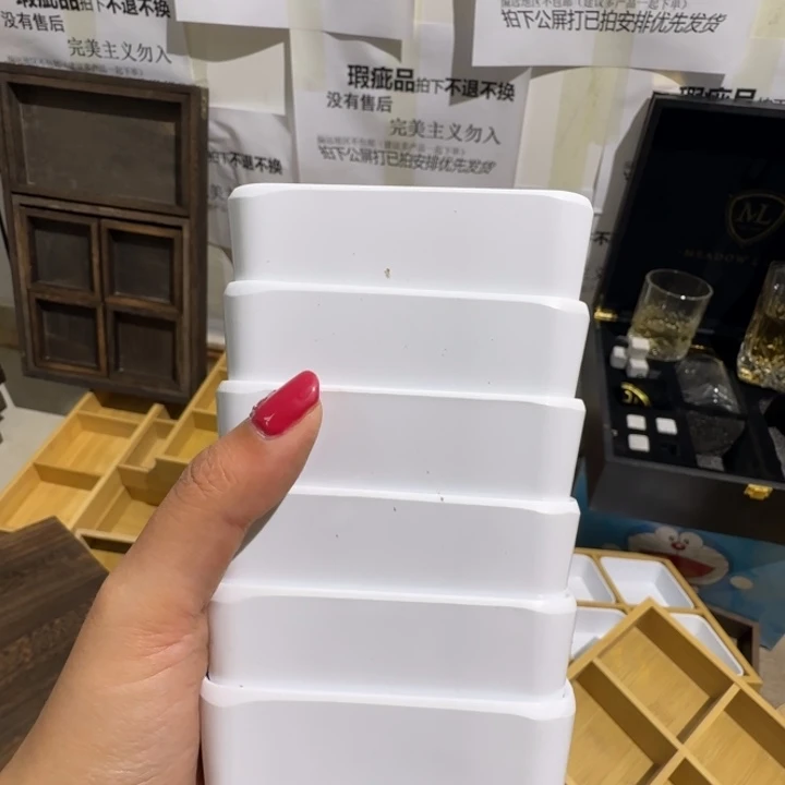 一体款塑料小碗六个拍下不退不换