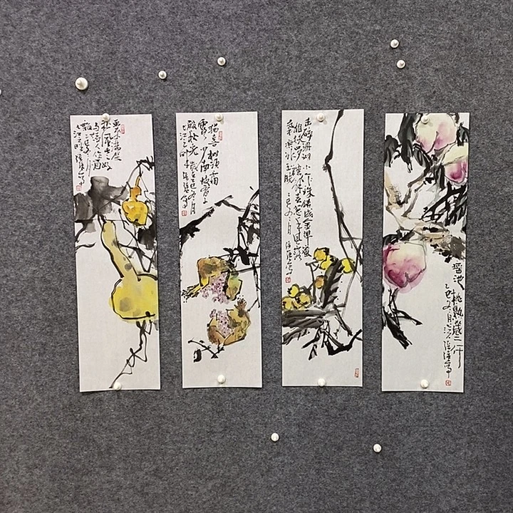 晴***界国画张强老师国画作品