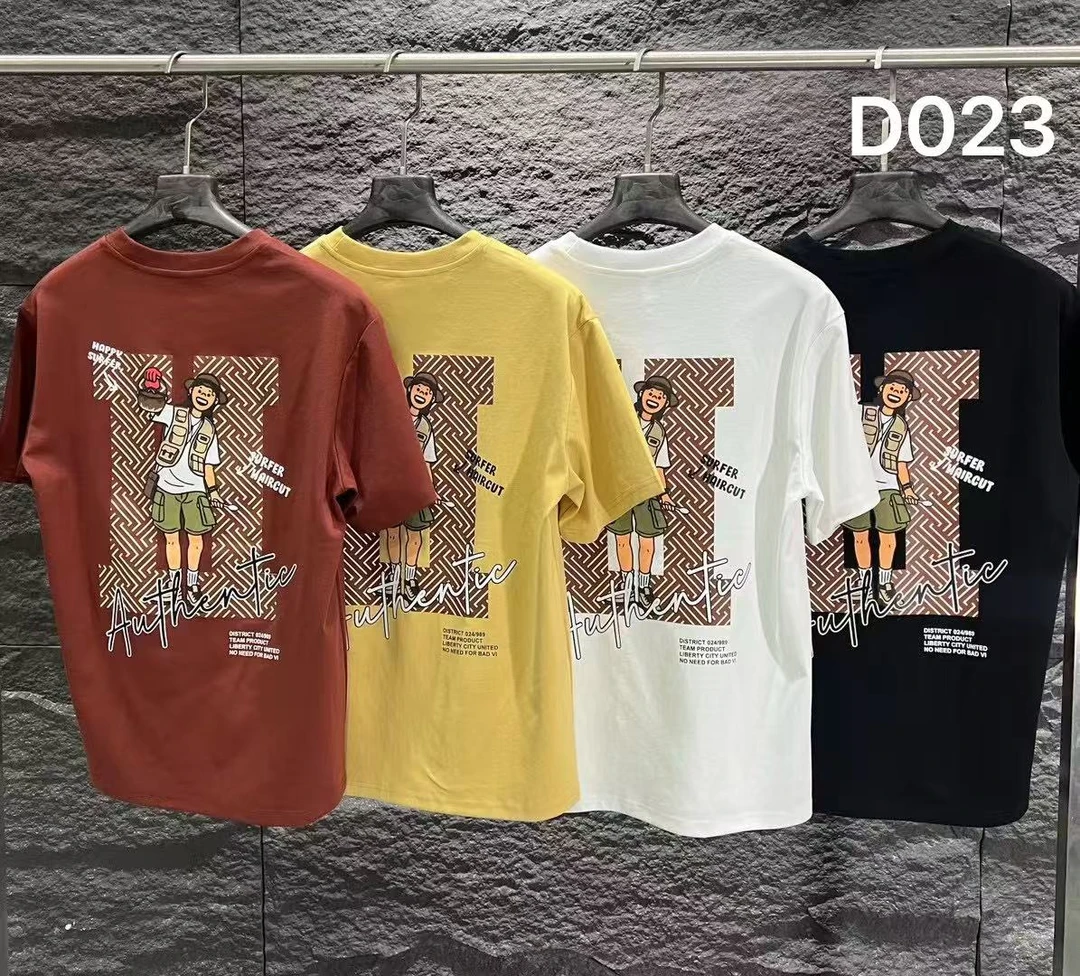 20号-夏季潮牌短袖T桖D023