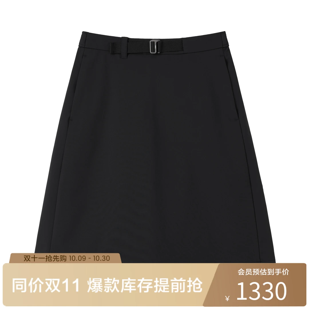 【25年秋季上新】AIGLE艾高WR防泼水SOFTSHELL时尚百搭半裙BO14