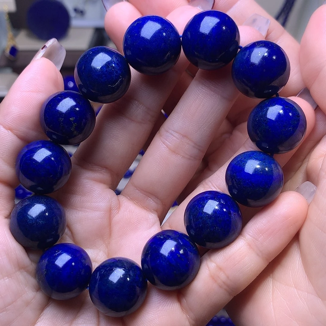 青金石未镶嵌18.8m黑加仑118.6g