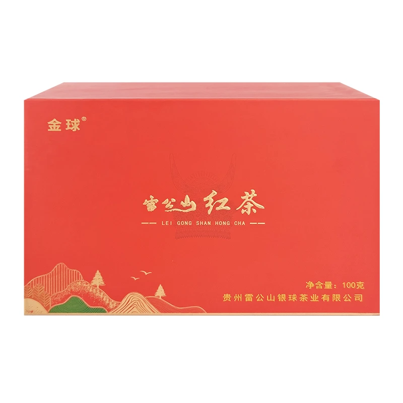 雷公山红茶100g礼盒装贵州高山红茶团圆礼盒