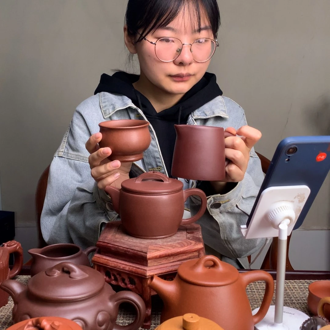 紫砂茶壶百*宜兴紫砂壶茶壶原矿紫砂壶