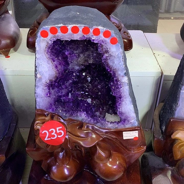 未镶嵌大型摆件（非配饰）紫晶