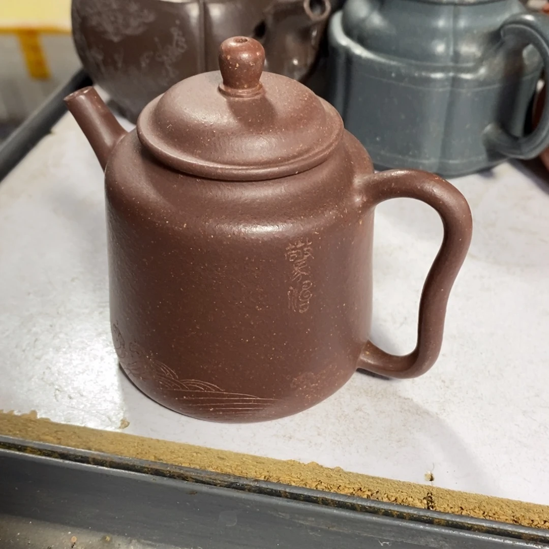 紫砂茶壶原矿手工85