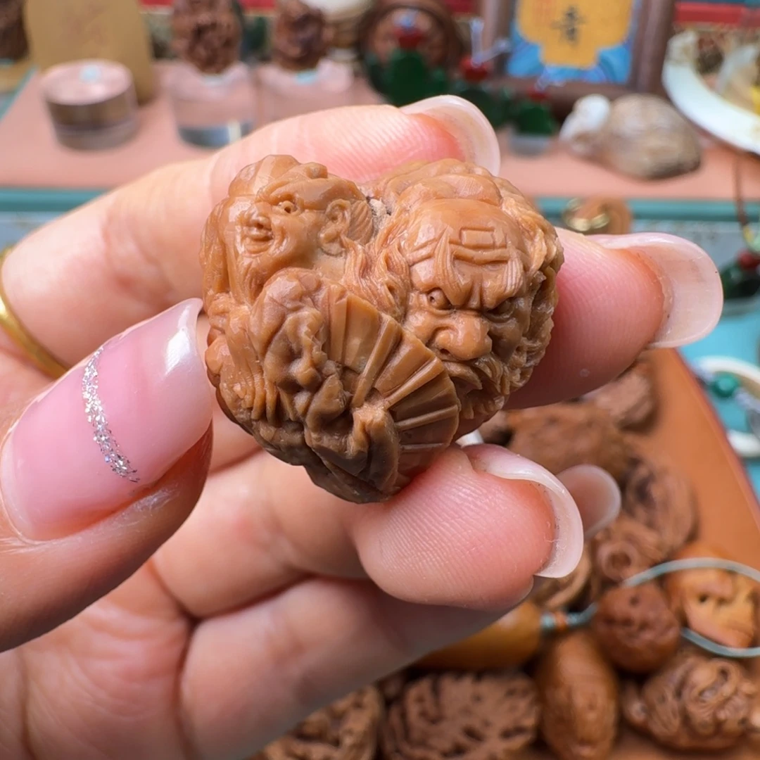 橄榄核手串/手链核潮核雕手工制作