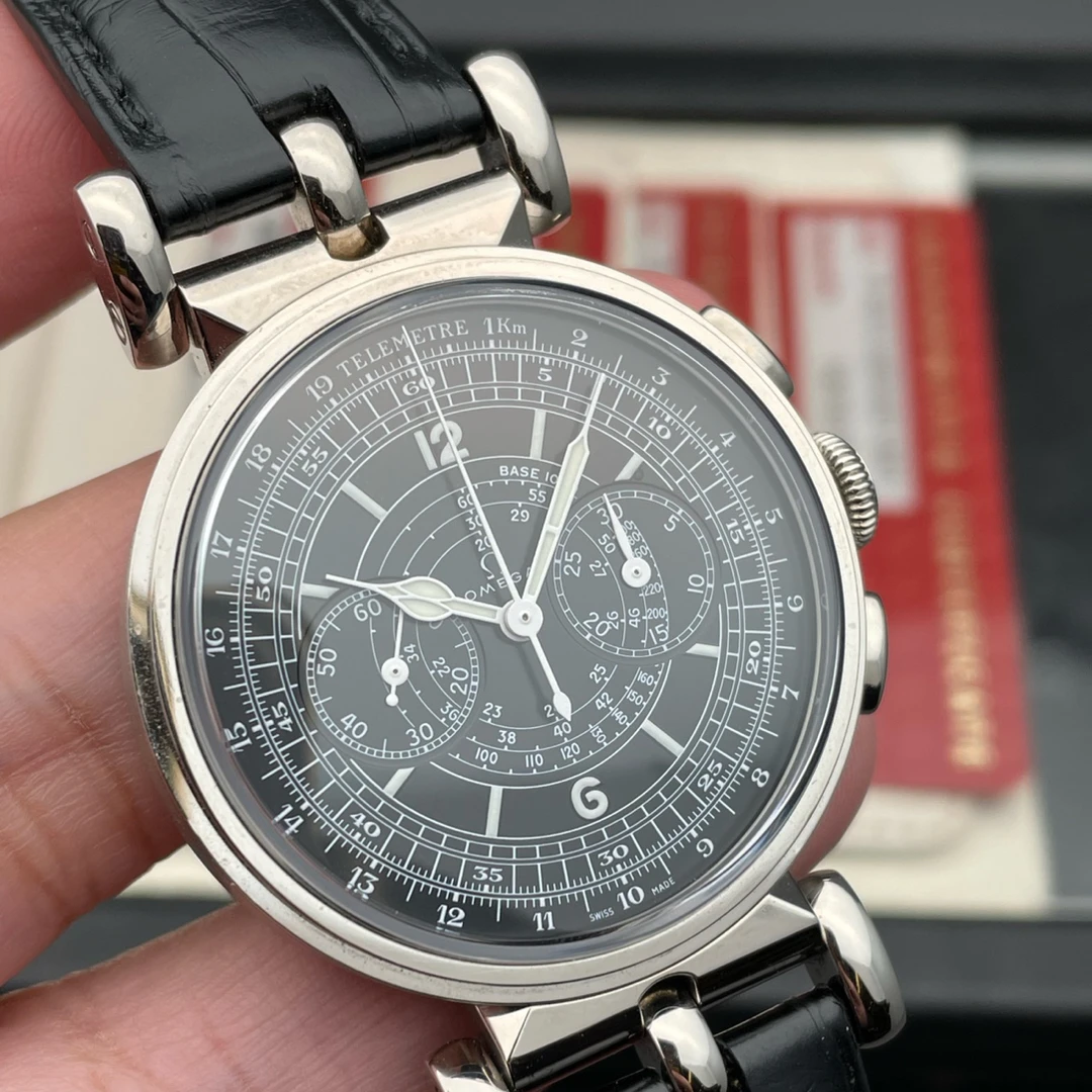95新 Omega/欧米茄 欧米茄限量版白金男表516.53.38.50