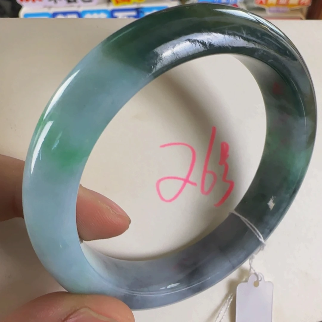 未镶嵌手镯翡翠老坑55
