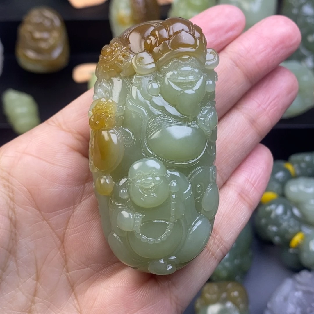 和田玉把件未镶嵌L****修