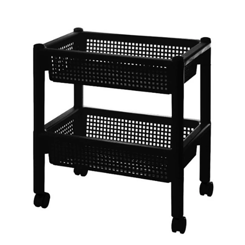 日本制浴室收纳架 厨房调料瓶收纳架 蔬菜水果零食收纳二层架子