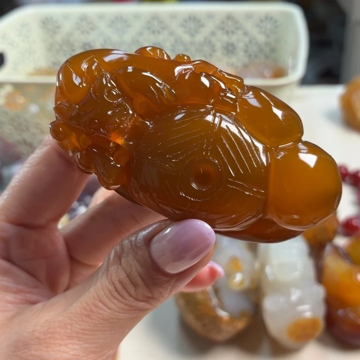 玛瑙/玉髓未镶嵌吊坠(不含链)