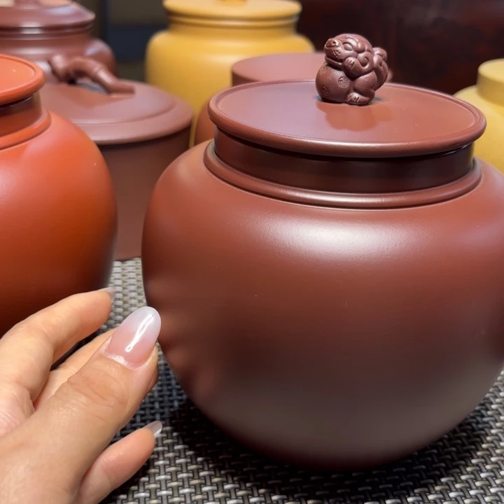 茶叶罐紫砂中高端紫砂茶叶罐