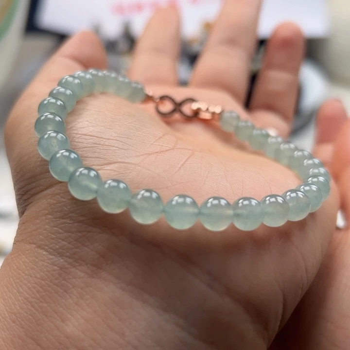 定制翡翠未镶嵌18卡6.5