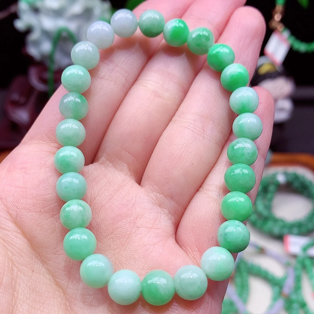 翡翠未镶嵌手链翡翠