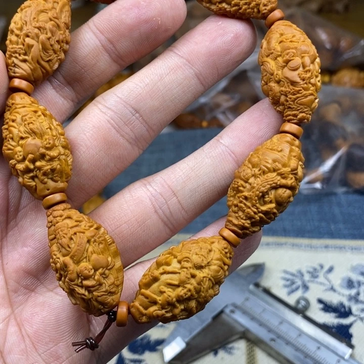 橄榄核手串/手链橄榄核雕工艺手串