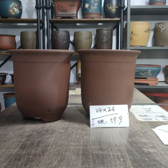 紫砂花盆库存尾货清仓