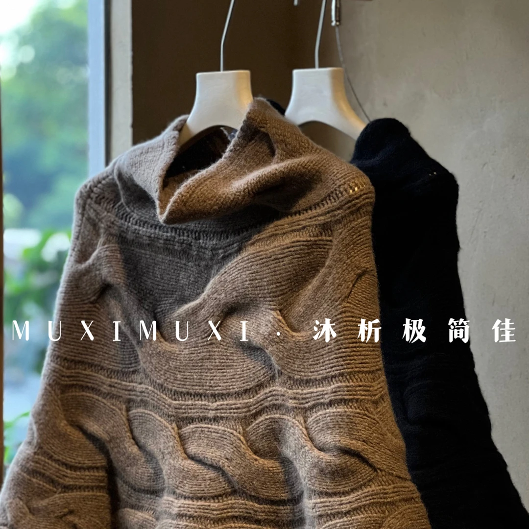 秋冬叠穿灵魂单品｜这件100%山羊绒围脖让基础款封神