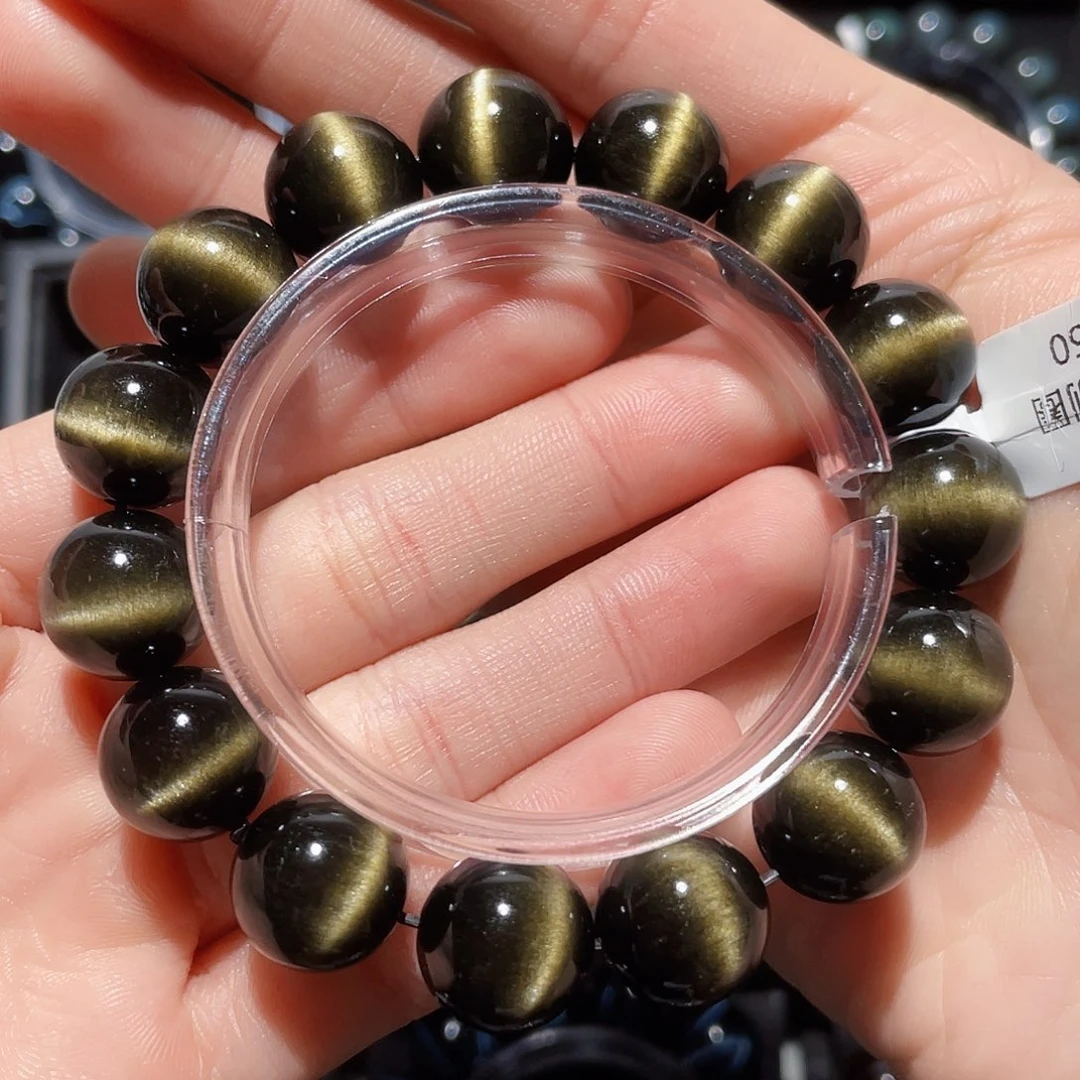 黑曜岩手链未镶嵌「****」