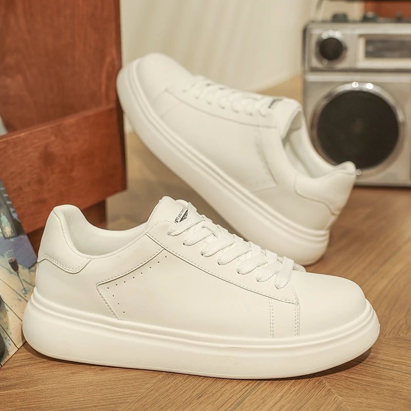 小白鞋男款2025新款韩版男鞋男士板鞋休闲鞋子百搭潮鞋GGA8081