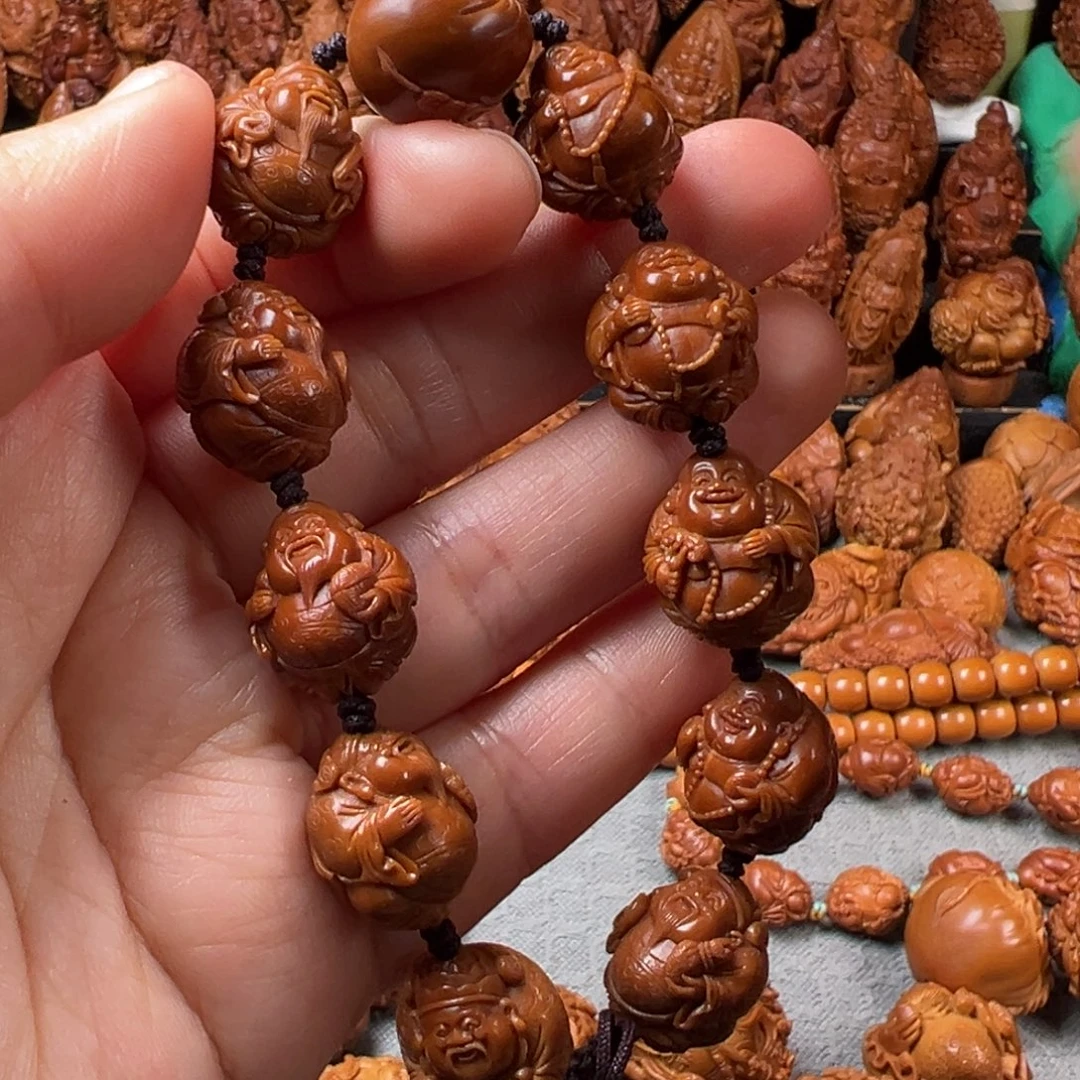 橄榄核手串/手链1.4-1.5小子 财迷手串