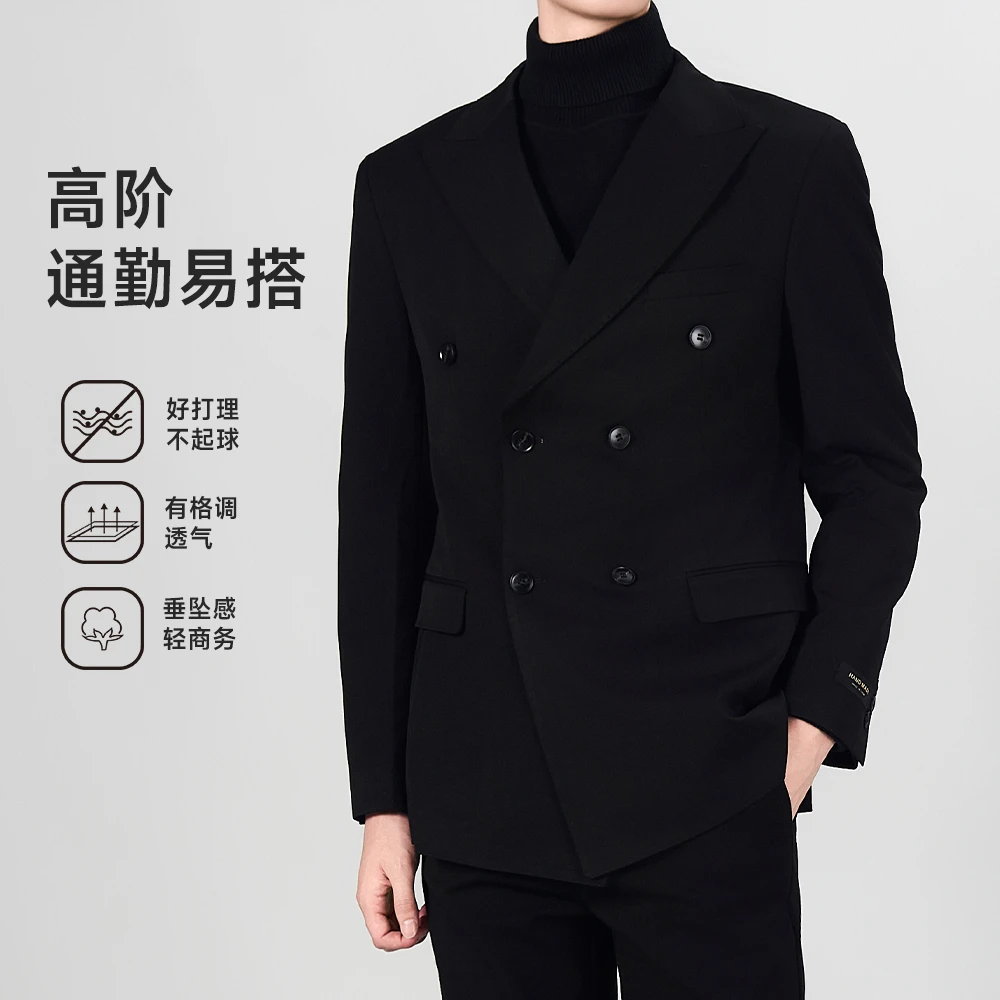 西装男套装男士外套秋冬季2025新款痞帅单西修身商务男款西服上衣