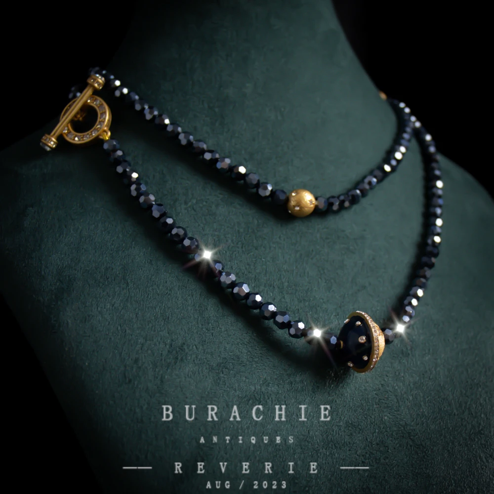 铜合金仿水晶项链 【9549】周年珍藏英｜经典原标克拉款CrownFrett