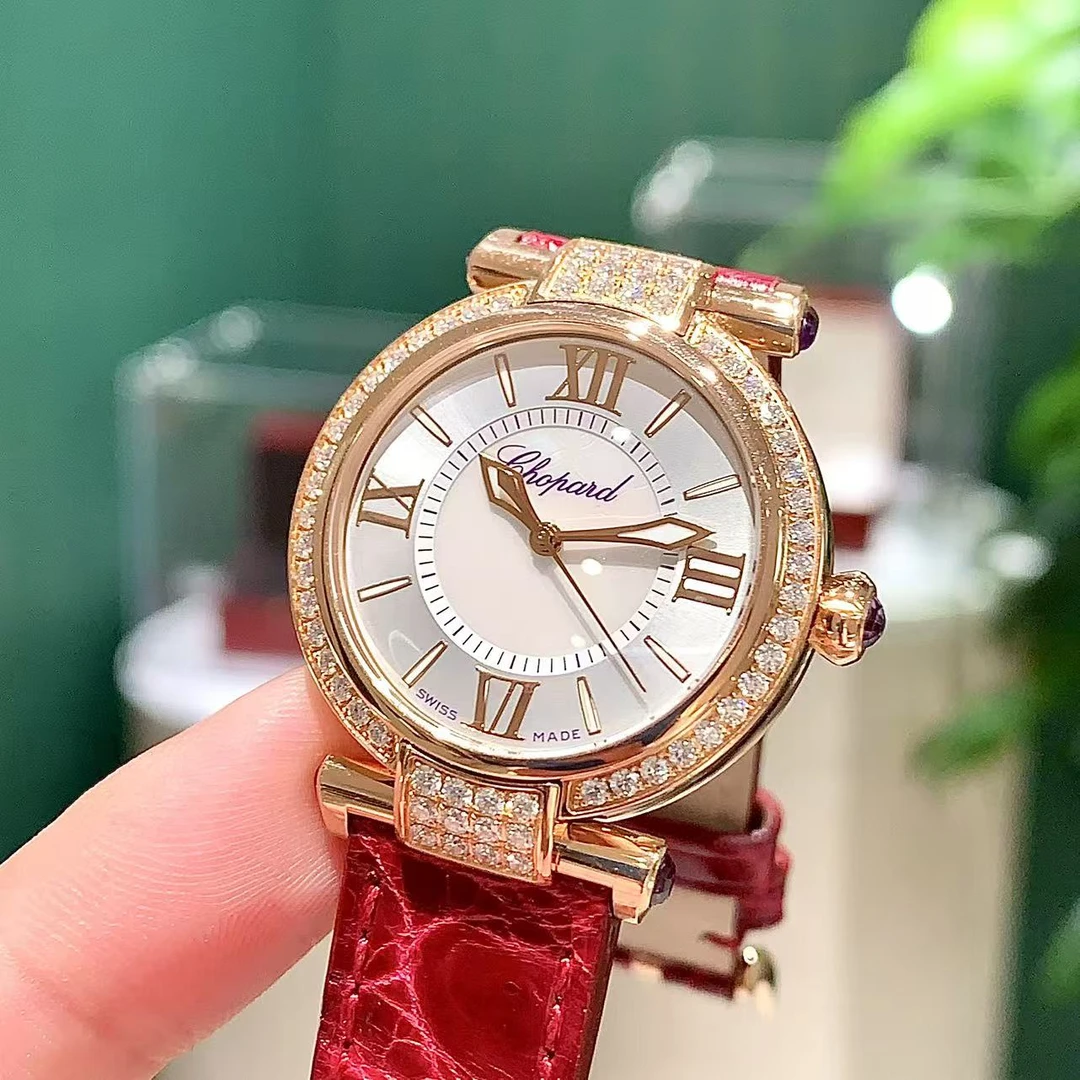 99新 Chopard/萧邦 帝皇384319-5007自动29盘玫瑰金