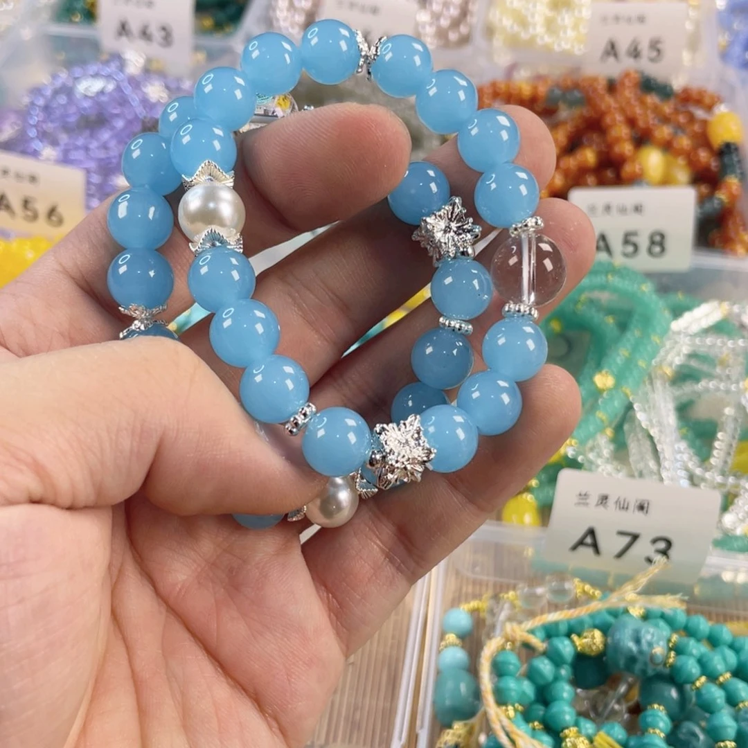 玛瑙手饰银S925镀金镶嵌