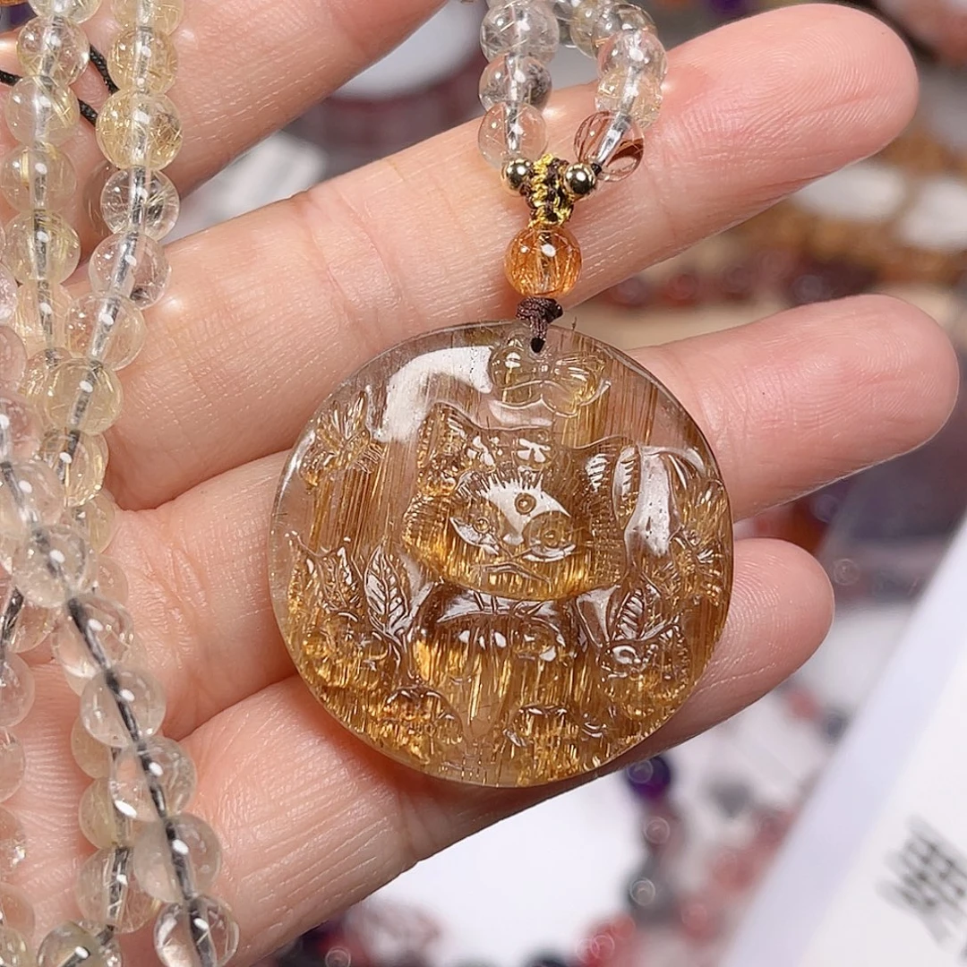 水晶颈饰未镶嵌多样性发一
