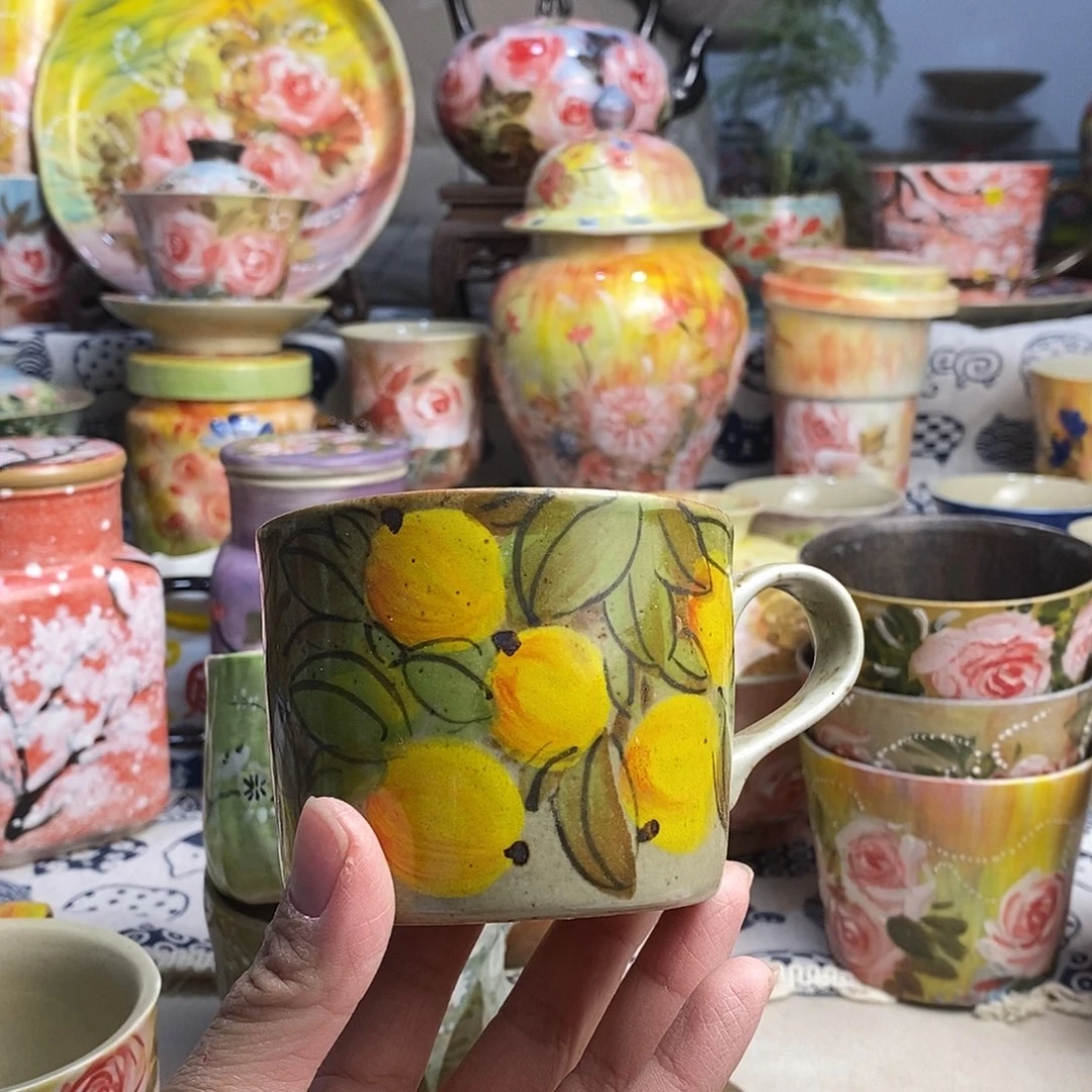 瓷片手绘陶瓷年货节福利多多