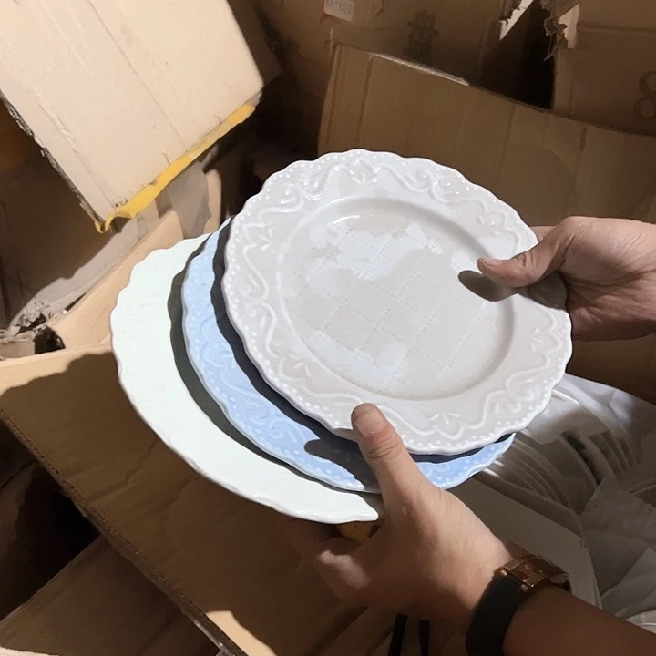微瑕介意勿拍不退不换 华夫盘3只孤品