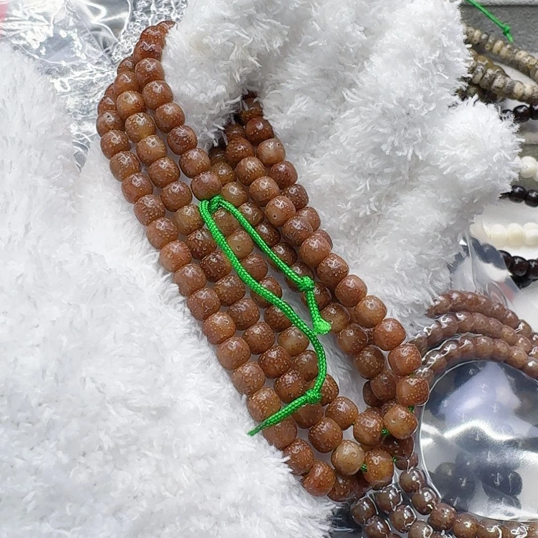 手串星月菩提55殿堂粉冰遇华星月菩提76-108