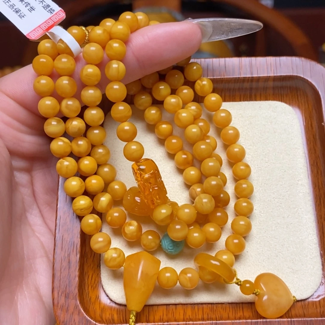 【闪购商品】蜜蜡手链未镶嵌手串