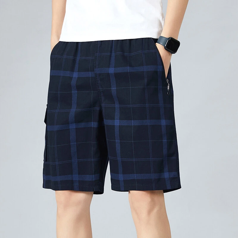 男士宽松大码休闲裤夏季工装裤沙滩裤短裤五分裤裤子百搭时尚潮流