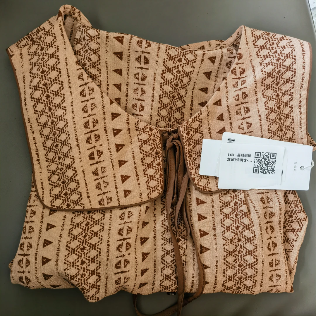 663--A1-1-2品牌撤柜女装T恤清仓-冯丽丽专属