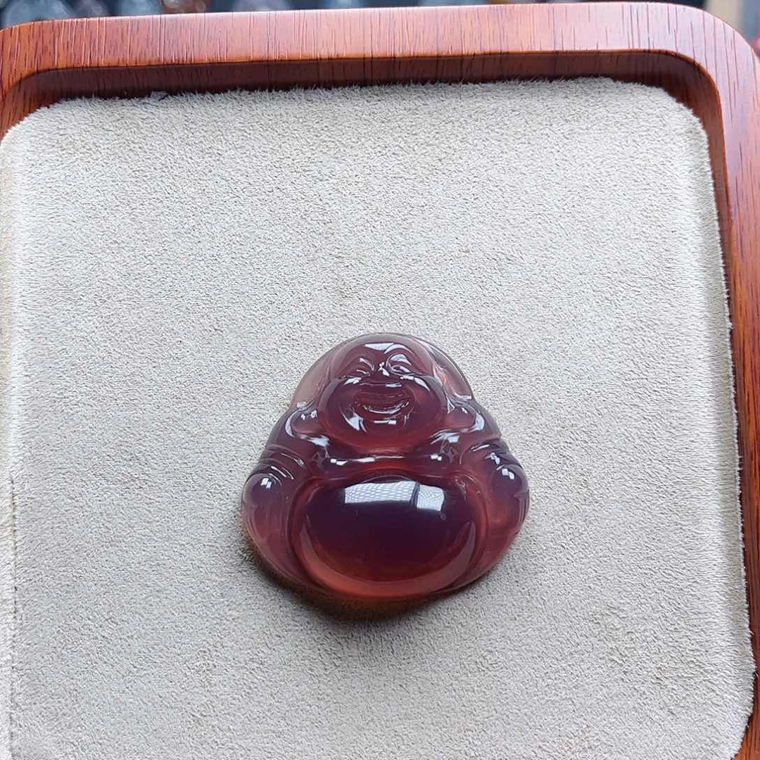 玛瑙/玉髓颈饰未镶嵌T****.