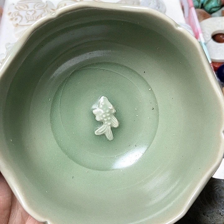 盆***景陶摆件直播间链接的