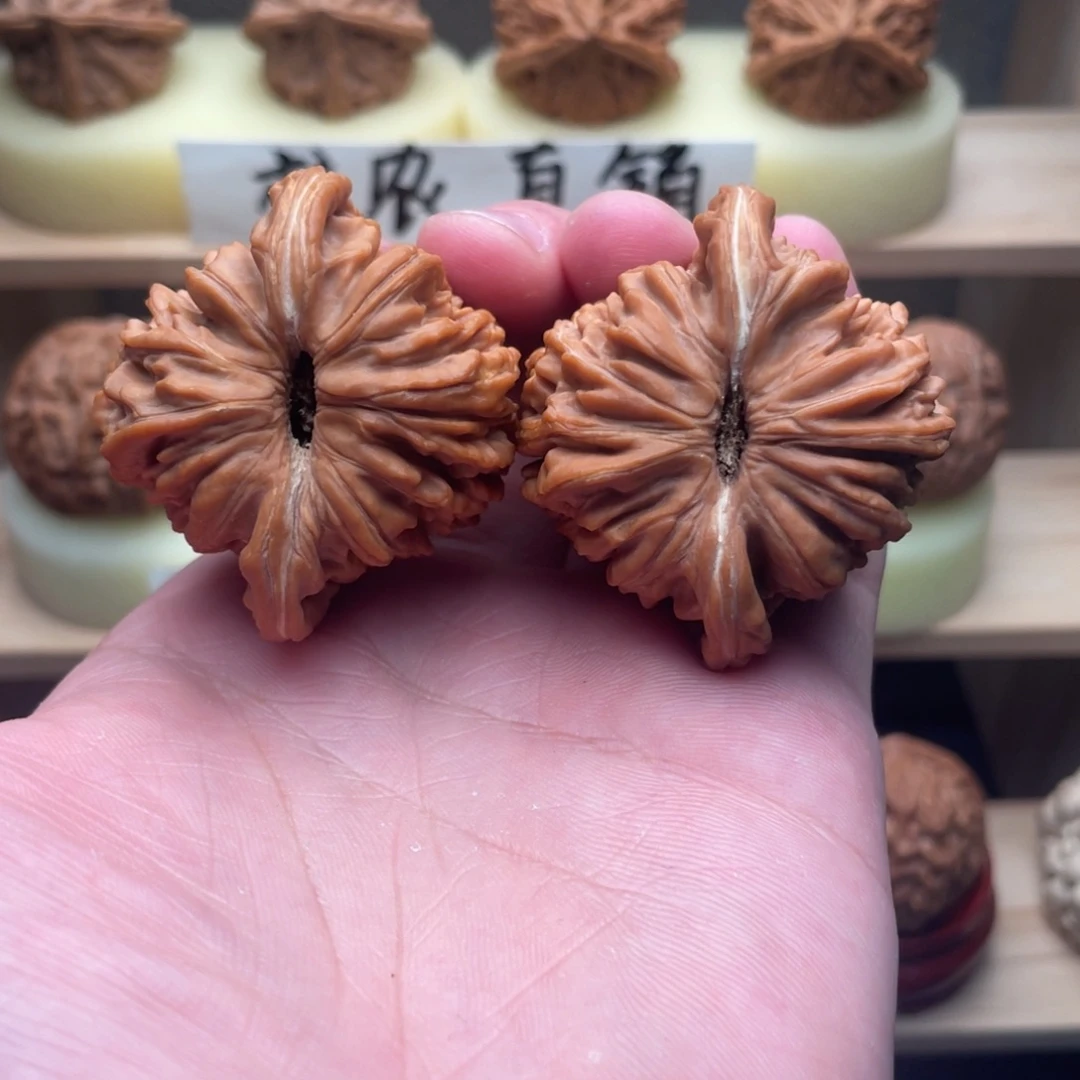 文玩核桃吊坠四座楼45