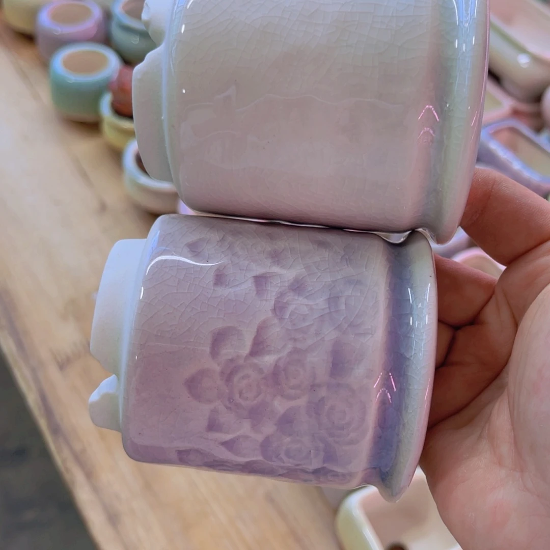 陶瓷花盆当场凑满12包邮